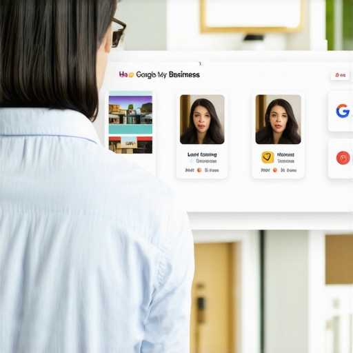 Business owner responding to customer reviews on Google My Business