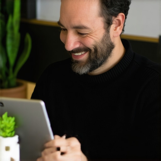 Business owner engaging with customers on Google My Business