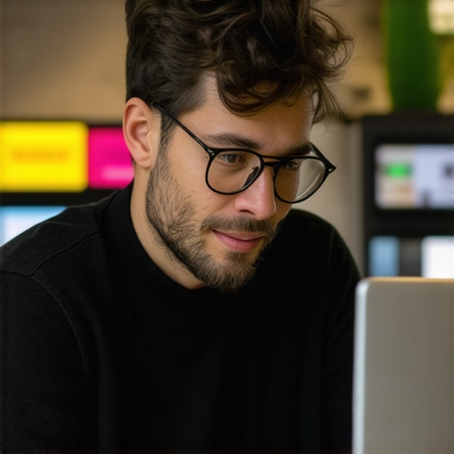 Business owner interacting with customers and sharing content online