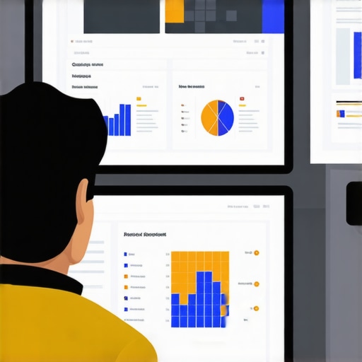 Person reviewing heatmaps and engagement data on a computer screen for local SEO strategy