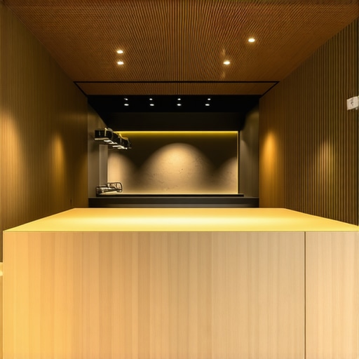 A detailed virtual tour of a business location showcasing immersive features