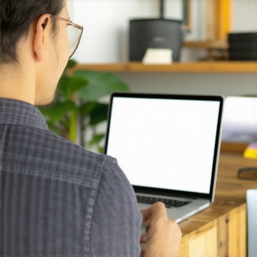 Business owner responding to reviews and messages on Google My Business