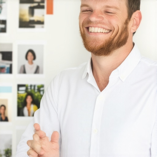 Business owner engaging with Google My Business profile through updates and reviews