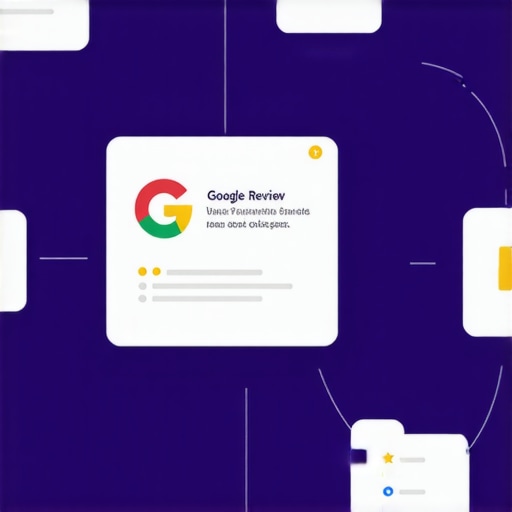 An infographic showing how users interact with a Google My Business listing, including clicking, reviewing, and calling.