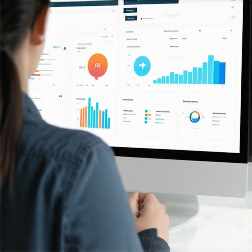 Person reviewing social media engagement analytics on a laptop.