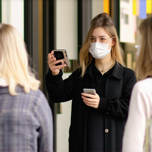 Business owner interacting with local customers via Google My Business profile