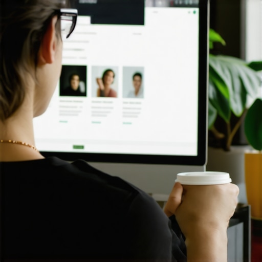 A user interactively commenting on a local business profile to illustrate genuine engagement