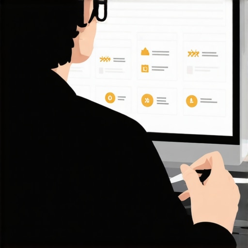 Person reviewing local SEO metrics on a laptop, symbolizing sustained GMB activity monitoring.