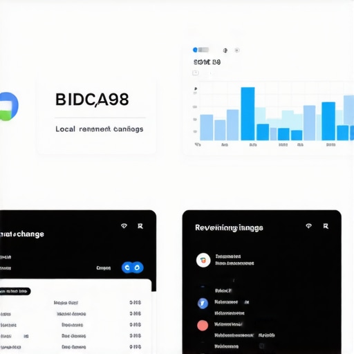 Screenshot of local SEO analytics dashboard showing engagement signals and ranking metrics.